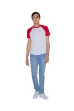 UNISEX POLY-COTTON RÖVID UJJÚRAGLÁN PÓLÓ - Image 3