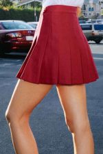 WOMEN'S GABARDINE TENNIS SKIRT - Image 3