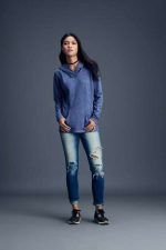 WOMEN’S HOODED FRENCH TERRY - Image 2