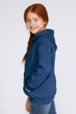HEAVY BLEND™ YOUTH FULL ZIP HOODED SWEATSHIRT - Image 2