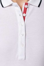 LADIES' SHORT-SLEEVED PIQUÉ KNIT POLO SHIRT - Image 3