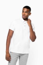 MEN'S SHORT SLEEVED JERSEY POLO SHIRT - Image 2