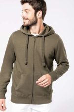 MEN'S FULL ZIP HOODED SWEATSHIRT - Image 2