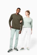 MEN'S ORGANIC COTTON CREW NECK RAGLAN SLEEVE SWEATSHIRT - Image 4