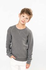KIDS' ORGANIC RAGLAN SLEEVE SWEATSHIRT