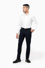 MEN'S FITTED LONG-SLEEVED NON-IRON SHIRT - Image 5