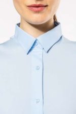 LADIES' LONG-SLEEVED STRETCH SHIRT-KA530 - Image 3