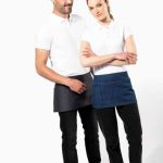 COTTON SHORT APRON