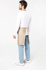 POLYCOTTON MID-LENGTH APRON - Image 2