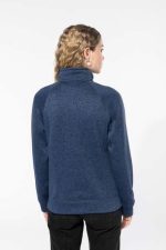 LADIES' FULL ZIP HEATHER JACKET - Image 2