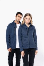 LADIES' FULL ZIP HEATHER JACKET - Image 7
