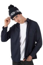 FAIR ISLE KNIT BEANIE - Image 5