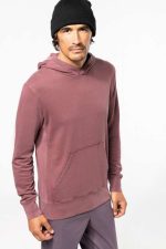 FRENCH TERRY HOODED SWEATSHIRT - Image 2