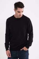 MEN’S CREW NECK FINE GAUGE COTTON PULLOVER - Image 6