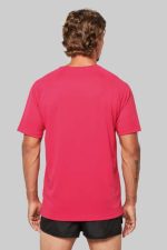 MEN’S V-NECK SHORT SLEEVE SPORTS T-SHIRT - Image 2