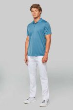 ADULT SHORT-SLEEVED MARL POLO SHIRT - Image 6