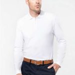 MEN'S LONG-SLEEVED SUPIMA® POLO SHIRT