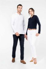 LADIES' LONG-SLEEVED SUPIMA® POLO SHIRT - Image 11