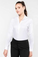LADIES' LONG-SLEEVED TWILL SHIRT-PK507