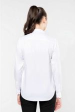 LADIES' LONG-SLEEVED TWILL SHIRT-PK507 - Image 8