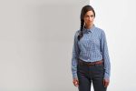 'MAXTON' CHECK WOMEN'S LONG SLEEVE SHIRT - Image 2