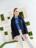 WOMEN'S HONESTLY MADE RECYCLED PRINTABLE SOFTSHELL JACKET - Image 5