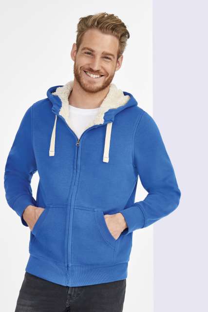 so00584-1.jpg SOL'S SHERPA - UNISEX ZIPPED JACKET WITH "SHERPA" LINING-SO00584 - Image 1
