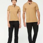 MEN'S SHORT-SLEEVED CONTRASTING DAYTODAY POLO SHIRT