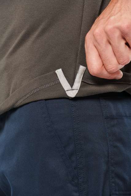 wk276-1.jpg MEN'S LONG-SLEEVED POLO SHIRT - Image 1