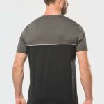UNISEX ECO-FRIENDLY SHORT SLEEVE TWO-TONE T-SHIRT