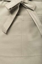 APRON WITH POCKET IN ORGANIC COTTON - Image 3