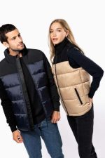 UNISEX BI-TONE PADDED BODYWARMER - Image 2