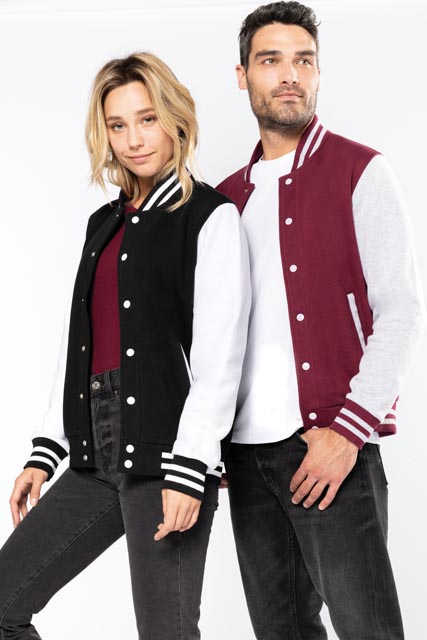 ka497-6-2 UNISEX TEDDY FLEECE JACKET - Image 1