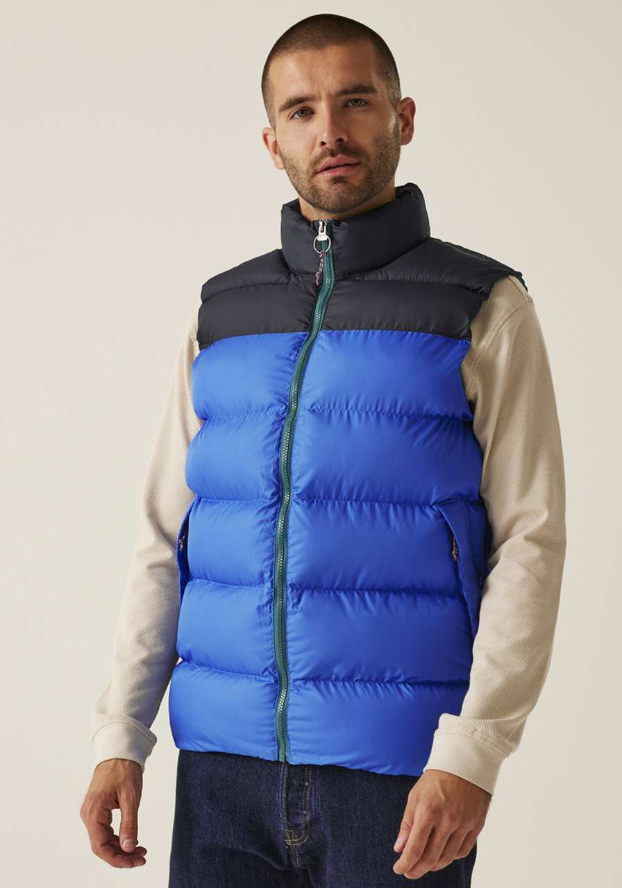 retra891-1 VINTAGE PUFFER VEST - Image 1